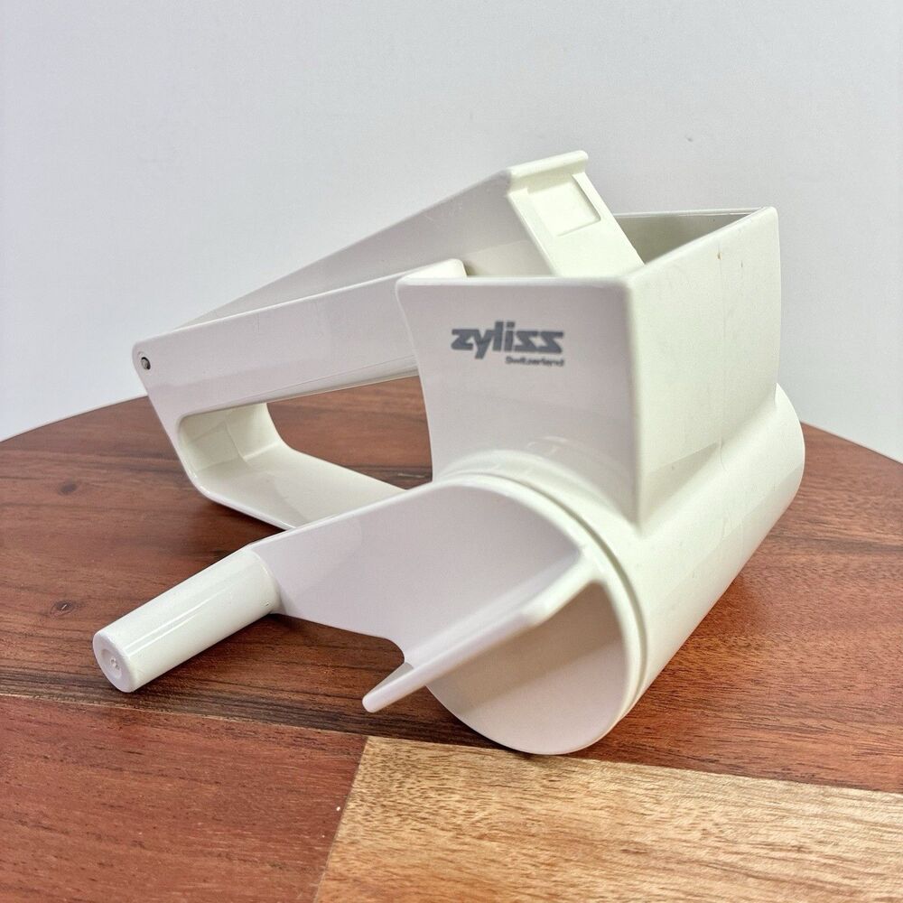 Original Zyliss Rotary Cheese Grater Manual Crank White Made in Switzerland*READ